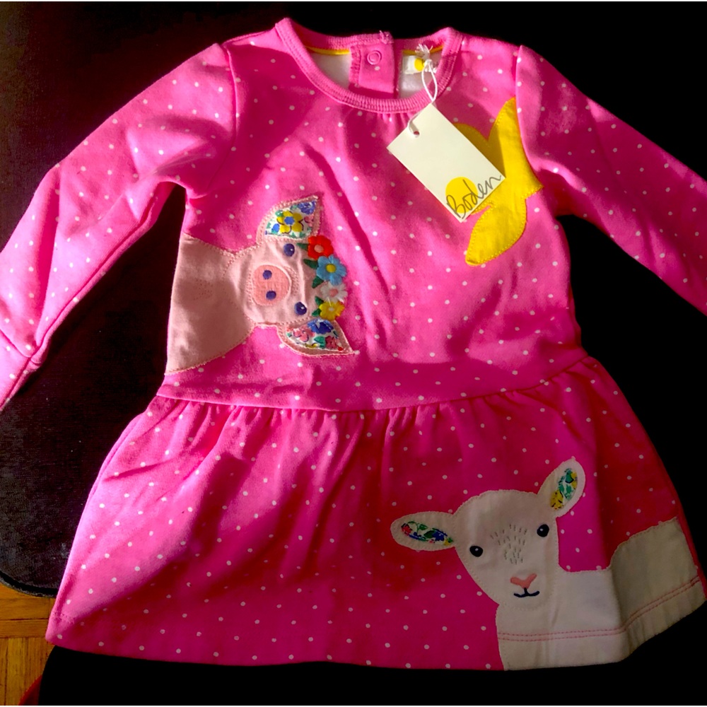 Boden baby dress 6-9 months